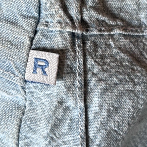 Ralph Lauren 90s Patchwork Cotton Mini Skirt Y2K Grunge Size 10 Vintage - Picture 5 of 6